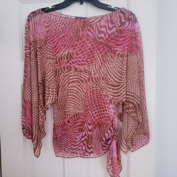 UNYX cape sleeve tie side SzOS - Picture 1 of 2